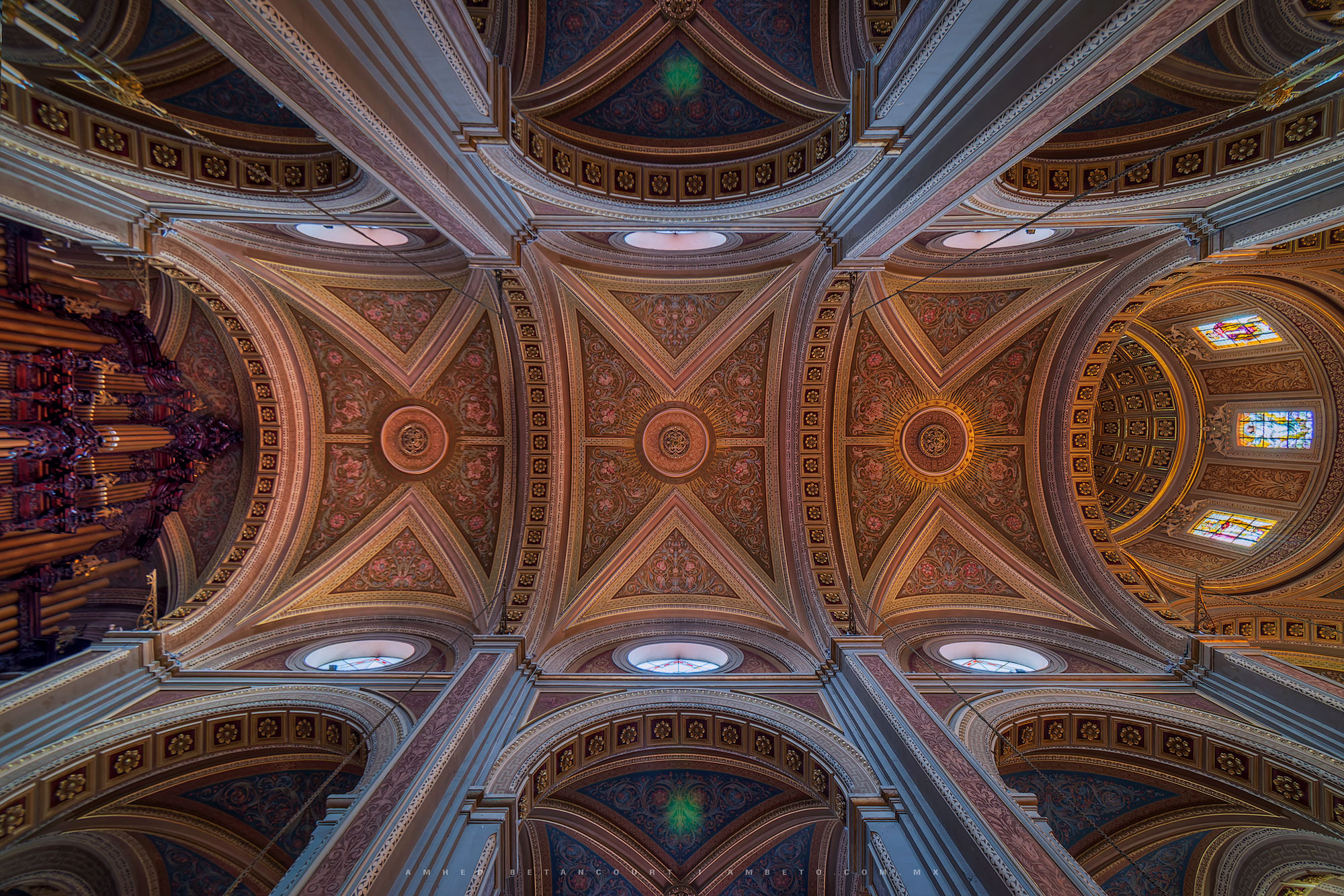 Detalles interiores, Catedral de Morelia